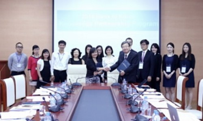 ທະນາຄານແຫ່ງລັດລົງນາມໃນບົດບັນທຶກກັບທະນາຄານສູນກາງສ.ເກົາຫຼີ